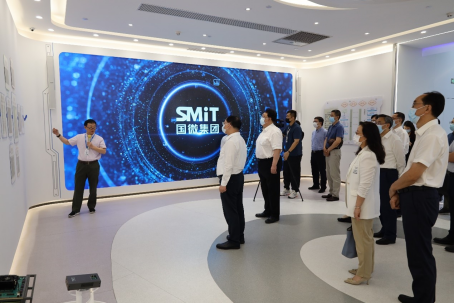 深圳市人大常委會(huì)駱文智主任一行赴國微集團(tuán)調(diào)研